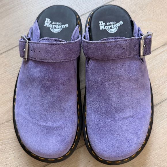 🌶️ Dr. Martens Lavender Suede Slip-Ons. Size 7 *see description. - Picture 12 of 12